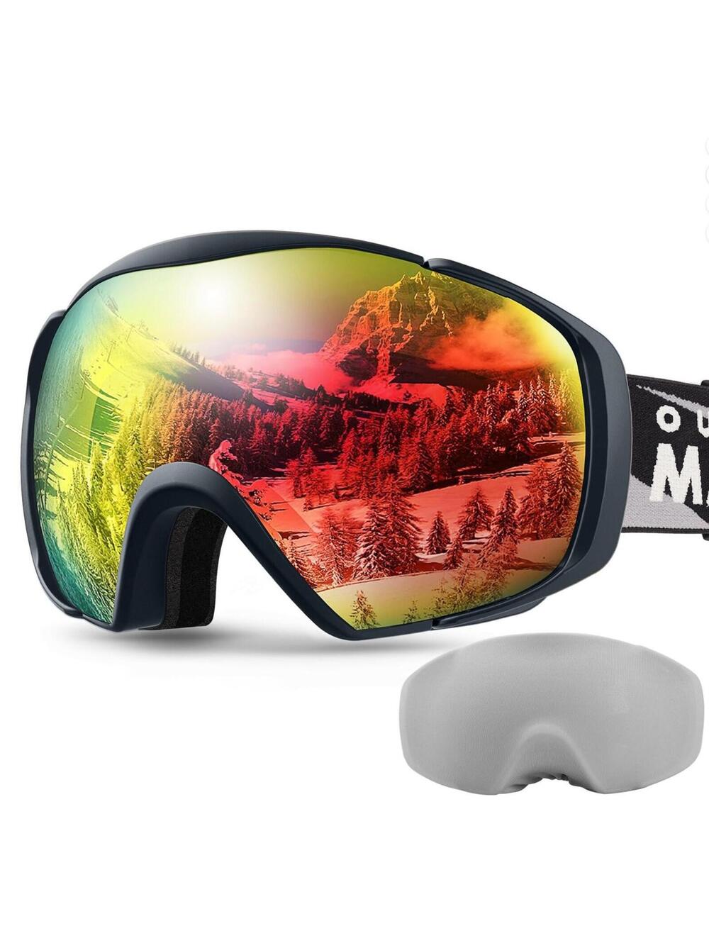 Outdoor Master Snow Ski  and Snowboard Goggles With Pouch SKU 801788
